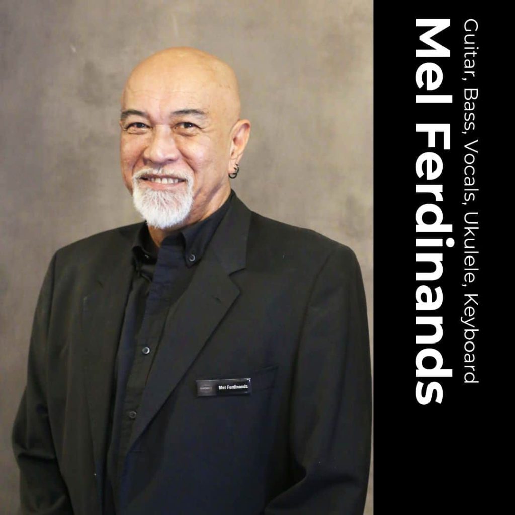 Mel Ferdinands - Studio 72’s Guitar, Bass, Vocals, Ukulele, and Keyboard Coach